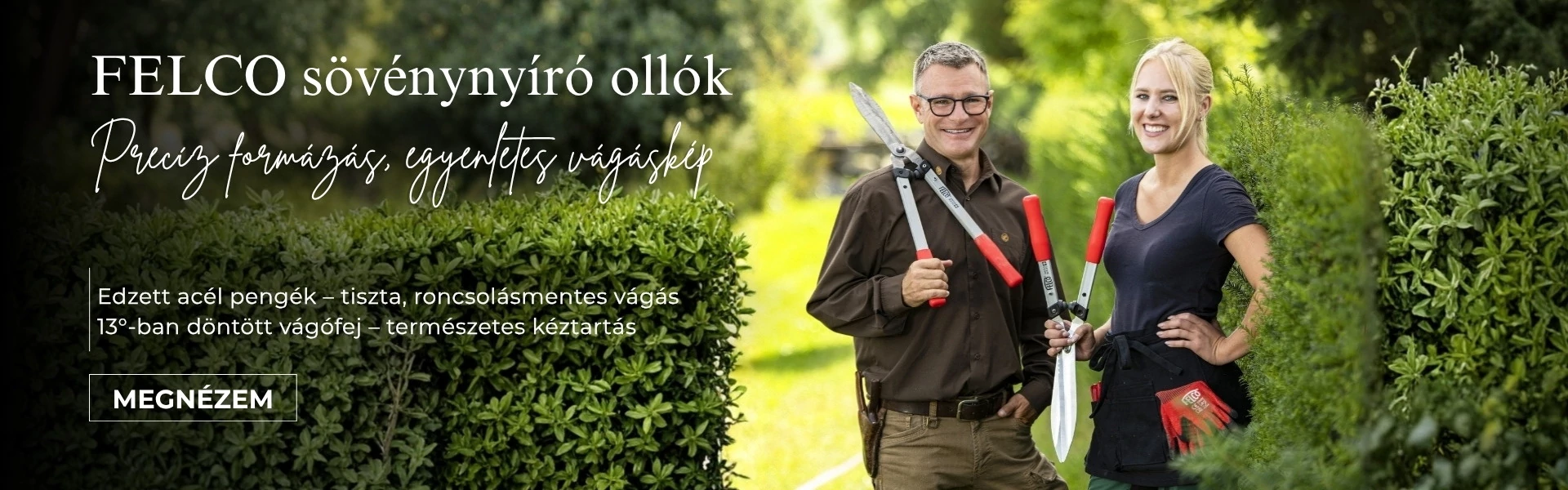 FELCO 250 sövénynyíró ollók